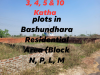 3, 4, 5 & 10 Katha plots in Bashundhara R/A Block N, P, L, M